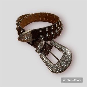 Western Cowgirl Bling Belt